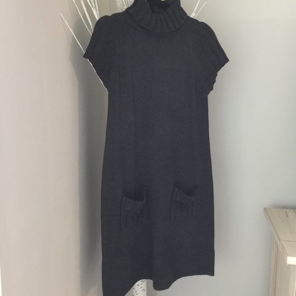Calvin Klein Turtleneck Sweater Dress M - Picture 1 of 16